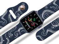 Mi-band.cz Octopus strap for Apple watch Size: 38/40mm, strap colour: blue - Watch Strap