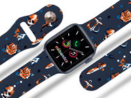Mi-band.cz Pirates strap for Apple watch Color: Blue, Size: 42/44mm MIBANDCZX02860 - Watch Strap