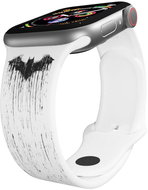 Mi-Band Batman - Black and white emblem for Apple Watch 38/40/41 mm - Watch Strap
