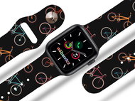 Mi-band.cz Round strap for Apple watch Size: 42/44mm, strap colour: black - Watch Strap