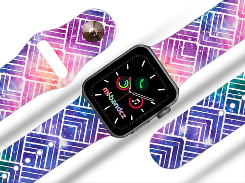 Mi-band.cz Folded handkerchiefs strap for Apple Watch Size: L, Size: 42/44mm - Watch Strap - Main image