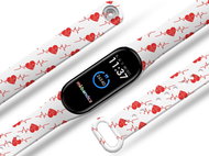 Mi-band.cz EKG puzzle replacement bracelet for Mi band 3/4/5/6 Color: Black, For Device: Xi - Watch Strap