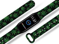 Mi-band.cz Marijuana bracelet replacement bracelet for Mi band 3/4/5/6 Pro Device: Xiaomi Mi band 3/ - Watch Strap