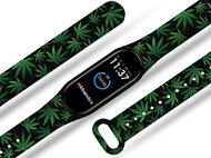 Mi-band.cz Marijuana bracelet replacement bracelet for Mi band 3/4/5/6 Pro Device: Xiaomi Mi band 5  - Watch Strap