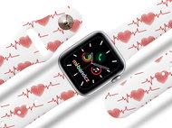Mi-band.cz EKG 2 strap for Apple watch Color: White, Size: 38/40mm MIBANDCZX02922 - Watch Strap