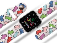 Mi-band.cz Cat's World strap for Apple watch Size: 42/44mm - Watch Strap