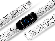 Mi-band.cz Polygons replacement wristband for Mi band 2/3/4/5/6 Color: Black, For Device - Watch Strap