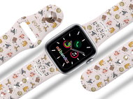 Mi-band.cz hp 31 - Witch in training strap for Apple watch Size: 42/44mm - Watch Strap