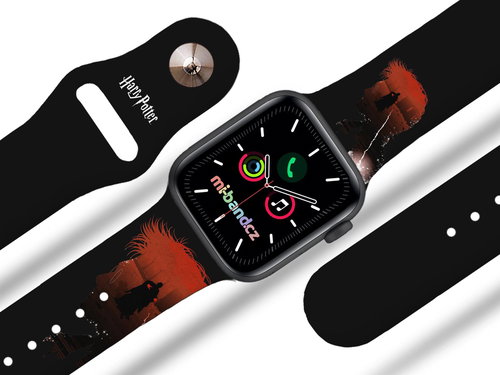 hp 45 - Harry Potter and Voldemort strap for Apple watch Size: 42/44mm - Watch Strap - Main image