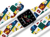 hp 43 - Hogwarts tracks strap for Apple watch Size: 42/44mm - Watch Strap