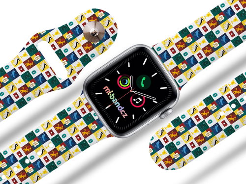 hp 44 - Hogwarts Tracks 2 Strap for Apple watch Size: 38/40mm - Watch Strap - Main image