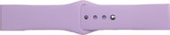 HappyLife silicone replacement strap 20mm Color: Purple - Watch Strap