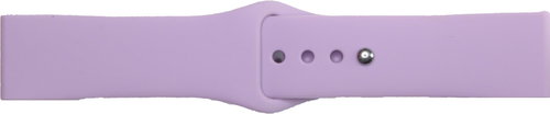 HappyLife silicone replacement strap 20mm Color: Purple - Watch Strap - Main image