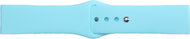 HappyLife silicone replacement strap 20mm Color: Light Blue - Watch Strap