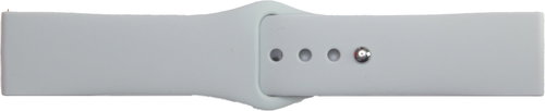 HappyLife silicone replacement strap 20mm Color: Grey - Watch Strap - Main image