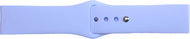 HappyLife silicone replacement strap 20mm Color: purple blue - Watch Strap