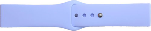 HappyLife silicone replacement strap 20mm Color: purple blue - Watch Strap - Main image
