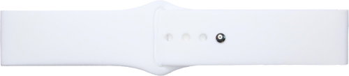 HappyLife silicone replacement strap 22mm Color: White - Watch Strap - Main image