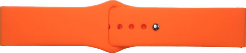 HappyLife silicone replacement strap 22mm Color: Orange - Watch Strap - Main image