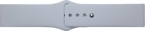 HappyLife silicone replacement strap 22mm Color: Grey - Watch Strap - Main image