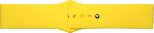 HappyLife silicone replacement strap 22mm Color: Yellow - Watch Strap - Main image