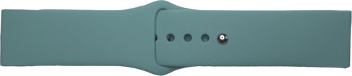 HappyLife silicone replacement strap 22mm Color: GREEN GRAY - Watch Strap - Main image