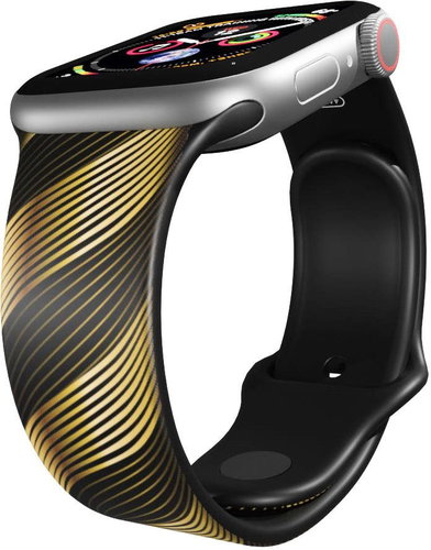 Mi-Band Gold Grid for Apple Watch 42/44/45 mm - Watch Strap - Main image