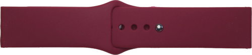 HappyLife silicone replacement strap 22mm Color: dark purple - Watch Strap - Main image