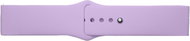 HappyLife silicone replacement strap 22mm Bracelet colour: Lilac - Watch Strap