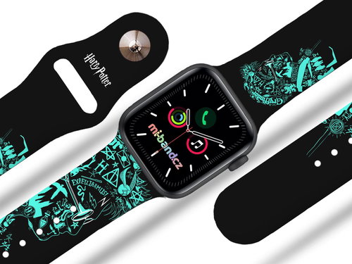 hp 26 - Harry Potter silhouette strap for Apple watch Size: 38/40mm - Watch Strap - Main image