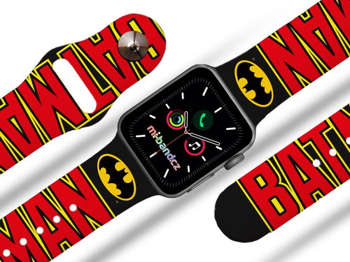 Batman 4 strap for Apple watch Size: 38/40mm - Watch Strap - Main image