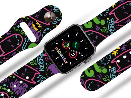 Batman 28 - graffiti strap for Apple watch Size: 38/40mm - Watch Strap - Main image