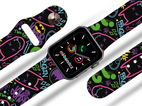 Batman 28 - graffiti strap for Apple watch Size: 42/44mm - Watch Strap - Main image
