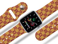 HP 6 - Gryffindor Quatrefoil Strap for Apple watch Size: 38/40mm - Watch Strap