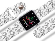 hp 9 - Relic of Death strap for Apple watch Size: 42/44mm, strap colour: white - Watch Strap