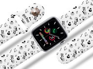 hp 14 - harry potter charms 2 strap for Apple watch Size: 42/44mm, strap colour: white - Watch Strap