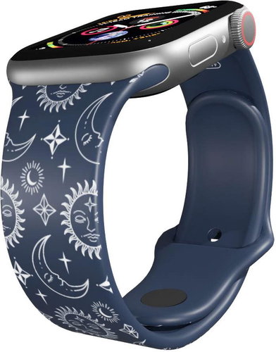 Mi-Band Observatory in white for Apple Watch 42/44/45 mm - Watch Strap - Main image