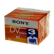 Balení 3 x miniDV kazet Sony DVM60PR3 60m a 1 x čistící - Cassette