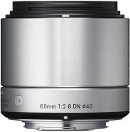 Sigma 60 mm F2.8 DN ART ezüst OLYMPUS - Objektív