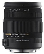  SIGMA 18-50 mm F2.8-4.5 DC OS HSM for Pentax  - Lens