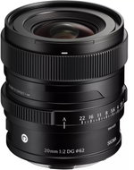 Sigma 20mm F2 DG Contemporary - Black for Sigma L - Lens