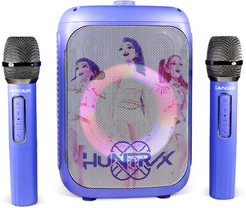 K-Pop Demon Hunters Finale Party LED Karaoke Set - Bluetooth Speaker - Main image