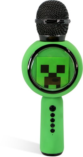 OTL Minecraft PopSing LED Karaoke Mic - Children’s Microphone - Main image