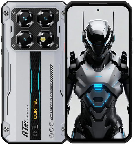Oukitel WP60 8GB/256GB silver - Mobile Phone - Main image