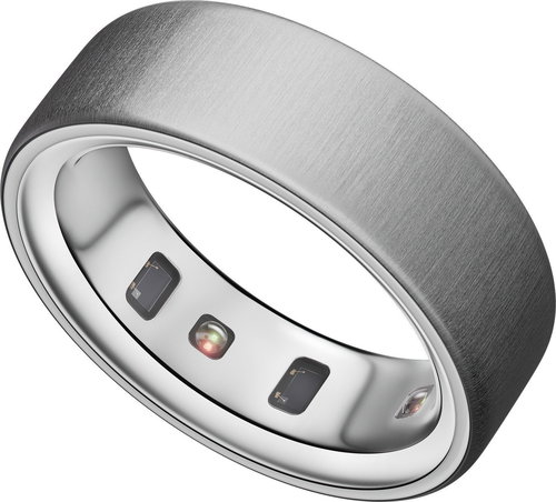 Oura Ring 4 Brushed Silver vel. 8 - Smart Ring - Main image