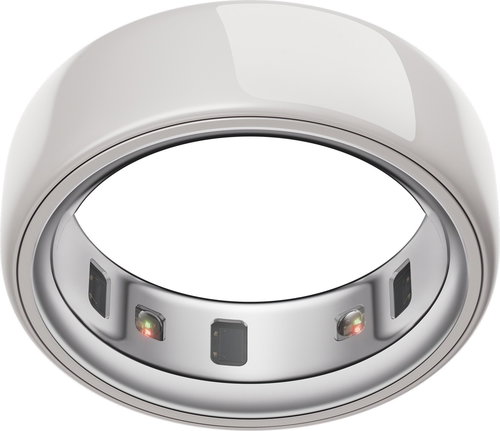 Oura Ring 4 Ceramic Cloud size 7 - Smart Ring - Main image