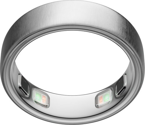 Oura Ring 5 Brushed Silver size 9 - Smart Ring - Main image