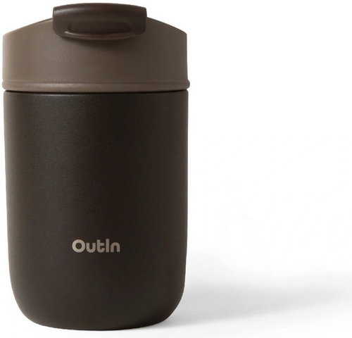 OUTIN Travel Tumbler Terra Brown Cup - Thermal Mug - Main image