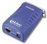 OvisLink eLive P101 v2 1x LPT PrintServer 10/100, kapesní - - - Main image