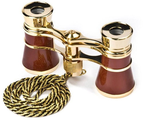 Viewlux Opera 3x25 burgundy - Theatre Binoculars - Main image